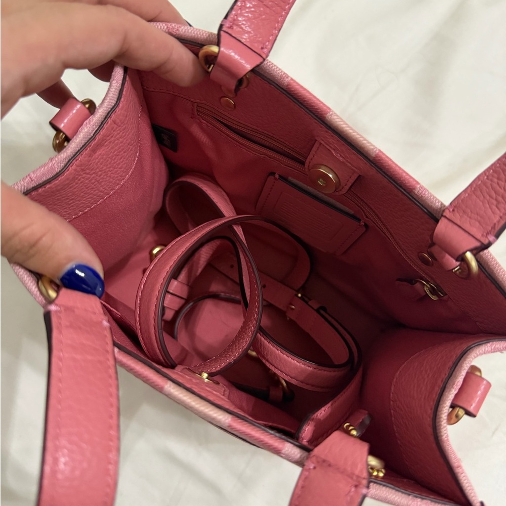 Coach Pink Signature Tote Bag – Authentic - Picture 6 of 6
